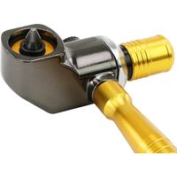 SK11 アングルドライバー 曲者(ショートボディ) ヘッドサイズ38mm 17mm片頭ビット付 本体取付側ワンタッチクイックチャック採用（直送品）