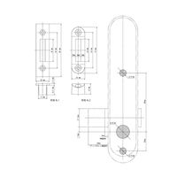 長沢製作所 キーレックス 500 K582Tー1 メタリックシルバー塗装 047交換対応 51113065 1セット（直送品）