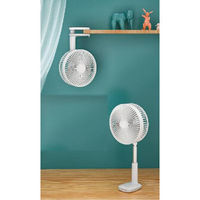 アスコ ポータブル扇風機　Ｆｏｌｄｉｎｇ　Ｆａｎ　クリップ　Ｆ８Ｅ　1台（直送品）