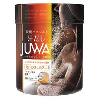 入浴剤 炭酸バストソルト 汗だしJUWA シトラスジンジャーの香り 500g 1セット（2個）白元アース