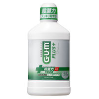 ガム・プラス デンタルリンス スッキリ爽やかタイプ 450mL サンスター 4本 GUM マウスウォッシュ 液体歯磨き 殺菌 むし歯