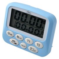 ワイナック 2つの時間が計れるタイマー LT092BL　3個セット　1セット(3個入)（直送品）