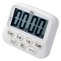 ワイナック 光と音で知らせるキッチンタイマー LT091W 1セット(3個)