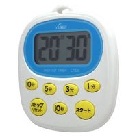 ワイナック 防滴キッチンタイマー LT025W 1セット(3個)