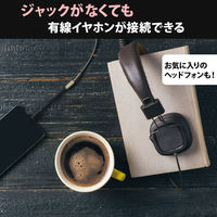 オウルテック USB Type-Cからイヤホンミニプラグへ オーディオ変換ケーブル ホワイト OWL-CBCF3502-WH 1個