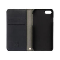 オウルテック iPhoneSE(第2~3世代)/8/7/6s対応手帳型ケース グレーブラック OWL-CVIC4703-GYBK 1個