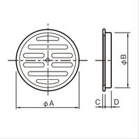 杉田エース 丸バーミ 50 161282 1セット(12台)（直送品）