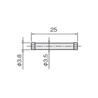アトムリビンテック HRー240用埋込ピン 25mm クロ 078943 1セット(140ヶ)（直送品）