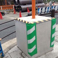 日大工業 スマートコーナー 緑/白 220 1セット(30個:3個×10セット)（直送品）