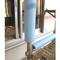 日大工業 ショックレスカバー SKー120 スカイブルー 1 1セット(40個:1個×40本)（直送品）