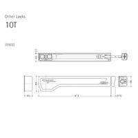 ウエスト WEST 10TーN004ーL トジール 55520004 1台（直送品）