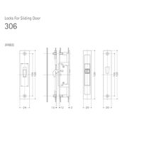 ウエスト WEST 306ーS0403ーBT 内部締り 55514072 1セット(5個)（直送品）