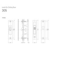 ウエスト WEST 305ーS0403ーBT 内部締り 55514042 1セット(5個)（直送品）