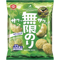 無限のり  58g 6袋 亀田製菓 おせんべい あられ おつまみ