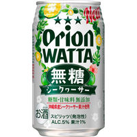 チューハイ 酎ハイ サワー オリオン WATTA 無糖シークヮーサー 缶 350ml 2箱 （48本）