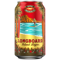 輸入ビール ロングボード アイランドラガー 355ml×3本