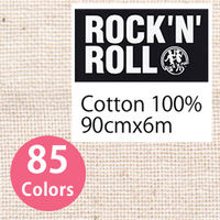 コスモテキスタイル シーチング生地 無地 ロックンロール 巾90cm×12m原反 白 AD10000-SKW-12M（直送品）