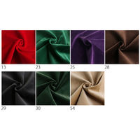 NBK 別珍 ベッチン 綿ビロード 全7色 巾90cm×2m切売カット ベージュ EBI9900-54-2M（直送品）