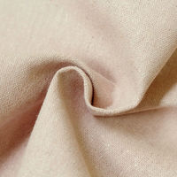 日本紐釦貿易 綿麻キャンバス ライトピンク 2mカット HCL6001-A-2M　巾約110cm×2mカット（直送品）