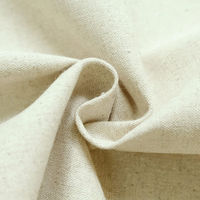 日本紐釦貿易 綿麻キャンバス 生成 2mカット HCL6001-KW-2M HCL6001-KN-2M 巾約110cm×2mカット（直送品）