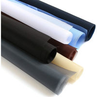 日本紐釦貿易(Nippon Chuko) NBK ナイロンチュール ハード 巾95cm×3m切売カット ネイビー L1100-NV（直送品）