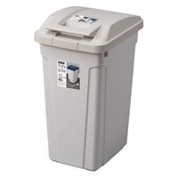 アスベル ハンドル付分別ペール45L ライトグレー 6649 1個（直送品）