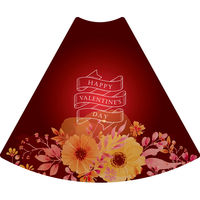 サインアーテック ＰＯＰコーン大　ＰＯＰＭー２６バレンタインＣ　1セット（2枚入）（直送品）