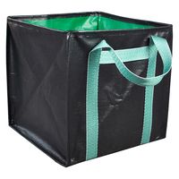 大成段ボール 自立式　ユニバーサルバック　180L 黒　UNIVERSAL BACK 180L 1セット(3個)（直送品）