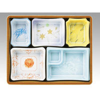 仕出弁当 T-110-A セット(蓋パールグリーン) 100枚(20枚×5) 00349777 1ケース(100枚入(20枚×5袋))（直送品）