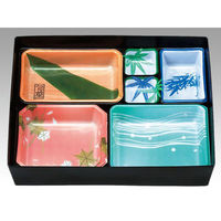 仕出弁当 AS-110-C 醍醐膳 セット ※中仕切は別売り 100枚(10枚×10) 00398070（直送品）