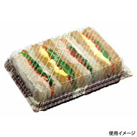 サンドイッチ用フードパック OPSW16-12(40) フランス文字 800枚(50枚×16) 00710665（直送品）