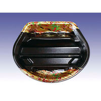 デンカポリマー 惣菜容器 夢扇20本体 優花 450枚(50枚×9) 53733 1ケース(450枚入(50枚×9袋))（直送品）