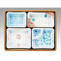 アヅミ産業 仕出弁当 T-90 セット(蓋透明) 200枚(100枚×2) 905044 1ケース(200枚入(100枚×2袋))（直送品）