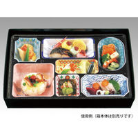 アヅミ産業 仕出弁当 AS-130-B 中仕切 60枚(1枚×60) 905066 1ケース(60セット入)（直送品）