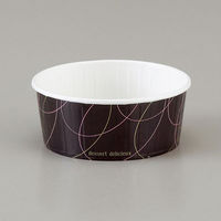 菓子容器 ND-75FCL スパイラル 伊藤景パック　1500枚(100枚×15) 9135330　伊藤景パック産業（直送品）