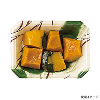 温惣菜・軽食トレー YJ-15-11F のわ緑　3000枚(50枚×60) FLGX123　リスパック（直送品）