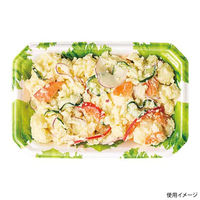 温惣菜・軽食トレー YJ-17-11C サンレタス　2400枚(50枚×48) FLGX144　リスパック（直送品）