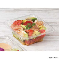 透明サラダ容器 バイオカップ ツブ13-45B　900枚(50枚×18) PBPR064　リスパック（直送品）