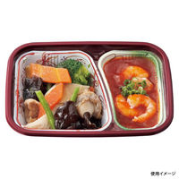 アヅミ産業 弁当容器 T-18-14-B 本体 春日 900枚(50枚×18) T1814MB 1ケース(900枚入(50枚×18袋))（直送品）