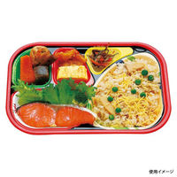 弁当容器 T-80-55-B 本体 柄付 800枚(50枚×16) T80-55MB-1 1ケース(800枚入(50枚×16袋))（直送品）