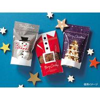 ポリ袋・真空袋 20-1960Y チャック付スタンド袋 ゆきだるま 500枚(50枚×10) 1ケース(500枚入(50枚×10袋))（直送品）