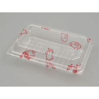 デンカポリマー フードパック OP-611R 精肉柄 900枚(50枚×18) 69783 1ケース(900枚入(50枚×18袋))（直送品）