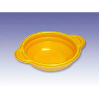 スープ・麺容器 パルフェ145 浅平底本体 イエロー 1000枚(50枚×20) 40973 1ケース(1000枚入(50枚×20袋))（直送品）