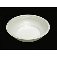 デンカポリマー スープ・麺容器 E-42浅本体 無地/無地 600枚(50枚×12) 38933 1ケース(600枚入(50枚×12袋))（直送品）