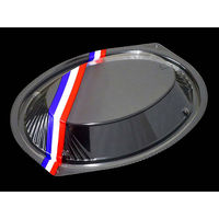 デンカポリマー 軽食容器 セレーノM蓋 フレンチ 600枚(50枚×12) 42553 1ケース(600枚入(50枚×12袋))（直送品）