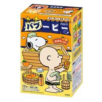 【数量限定】バブーピー みかんの香り 1セット（12錠入×4箱） 花王 バブ×スヌーピーコラボデザイン