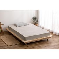 アイリスオーヤマ ボックスシーツ 防水 シングル S 丸洗いOK 透湿防水 マットレスカバー 寝具カバー BXS-TCST-S ベージュ 1枚