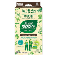 Natural ミセスロイド 引き出し・衣装ケース用 1年防虫 1セット（12個入×6箱） 白元アース