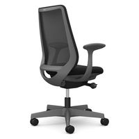 オカムラ ポータム 固定肘 背メッシュ スタンダードバック ウレタンキャスター CF21ZA FKA1 1脚（直送品）