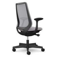 オカムラ ポータム 固定肘 背メッシュ スタンダードバック ウレタンキャスター CF21ZR F1K1 1脚（直送品）